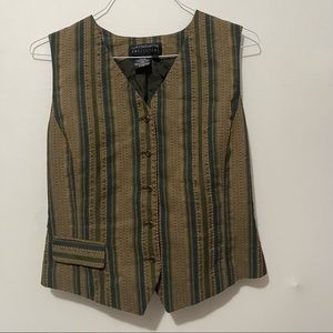 VTG women Striped Vest